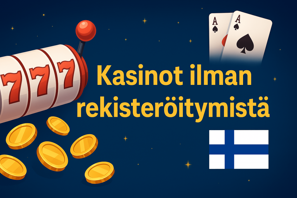 Suomikasino ilman rekisteröitymistä - Pelaa vaivattomasti 1024807925