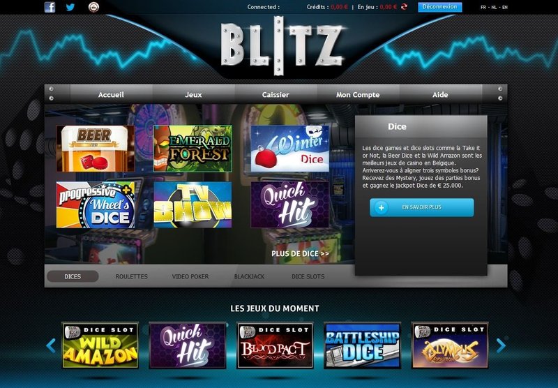 Belgium - online casino blitz
