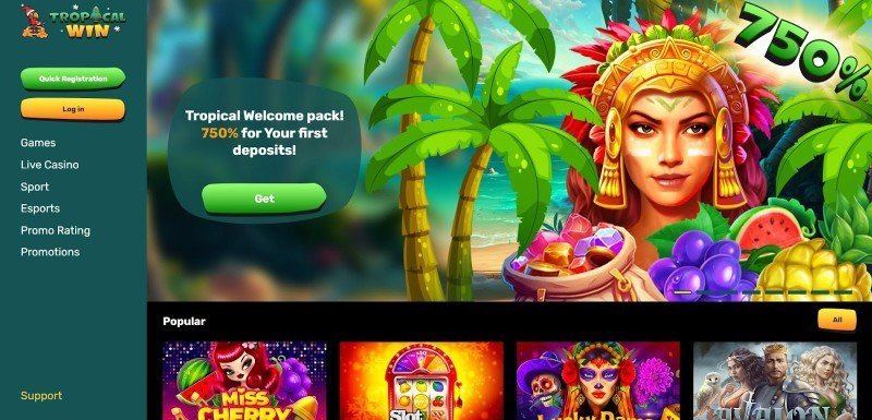Read more about the article Discover the Thrills of Tropical Wins Casino in the UK Today